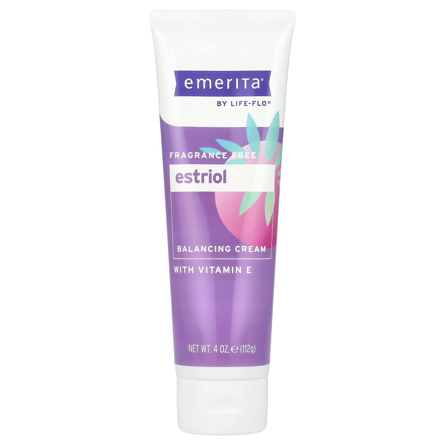 Emerita, Estriol Balancing Cream with Vitamin E, Fragrance Free , 4 oz (112 g)