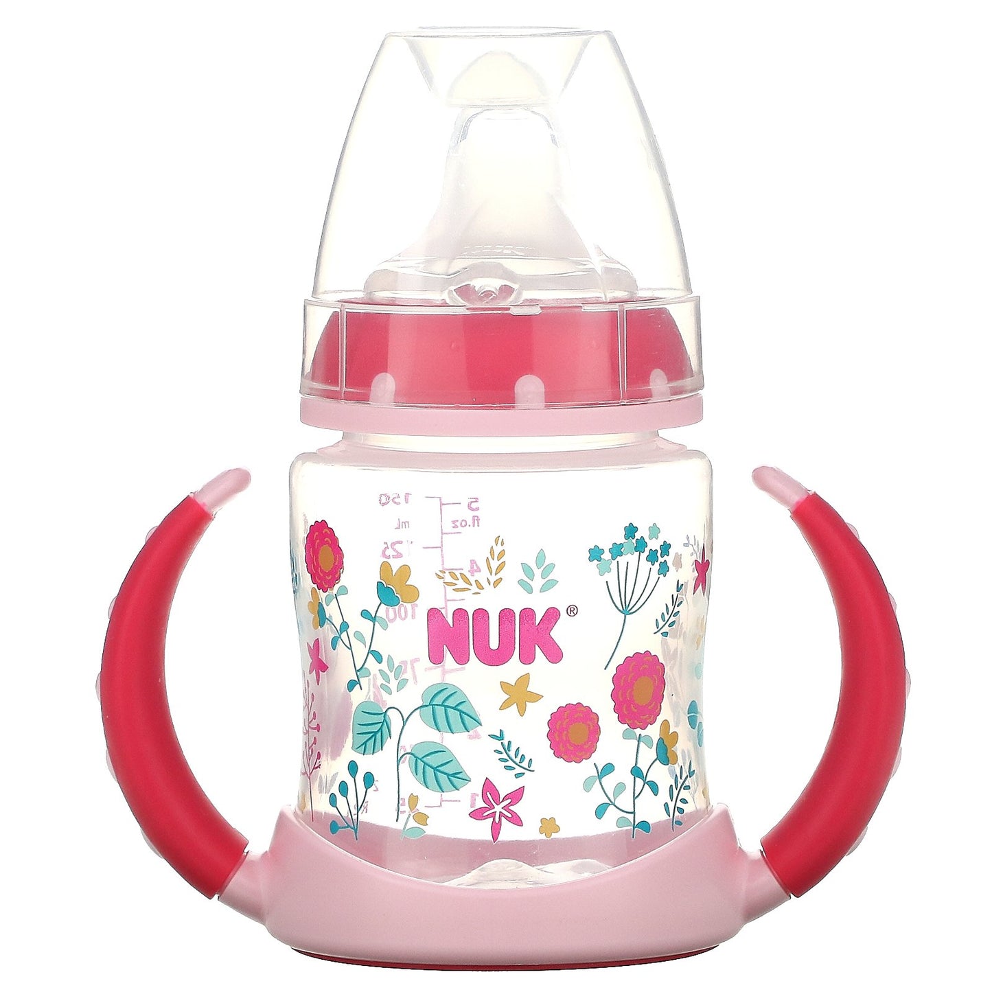 NUK, Learner Cup, 6+ Months, Pink, 5 oz (150 ml)