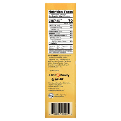 Julian Bakery, Primal Thin® Crackers, Organic Parmesan, 8.4 oz (238 g)