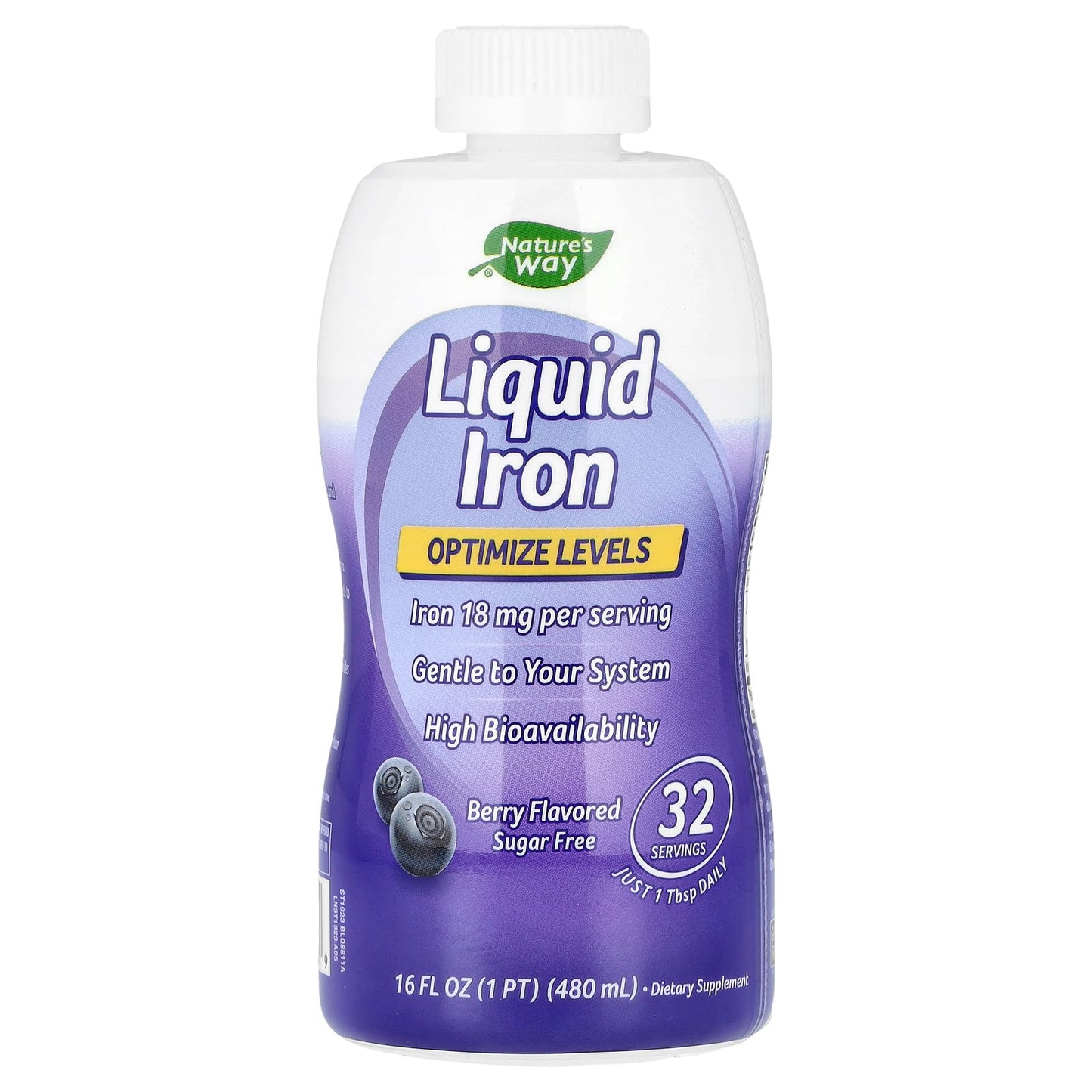 Nature's Way, Liquid Iron, Berry, 16 fl oz (480 ml)