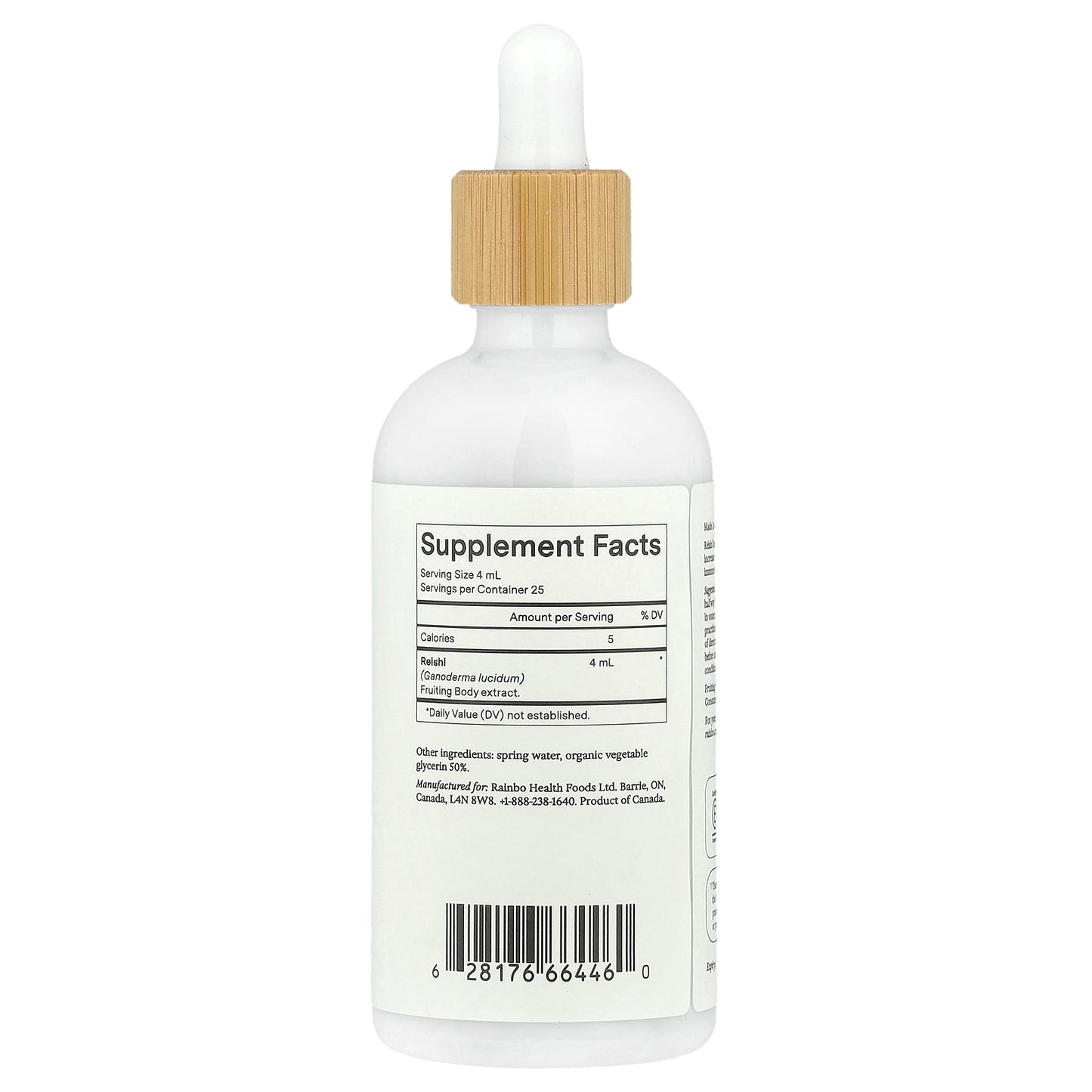 Rainbo, Reishi, Alcohol-Free, 3.4 fl oz (100 ml)