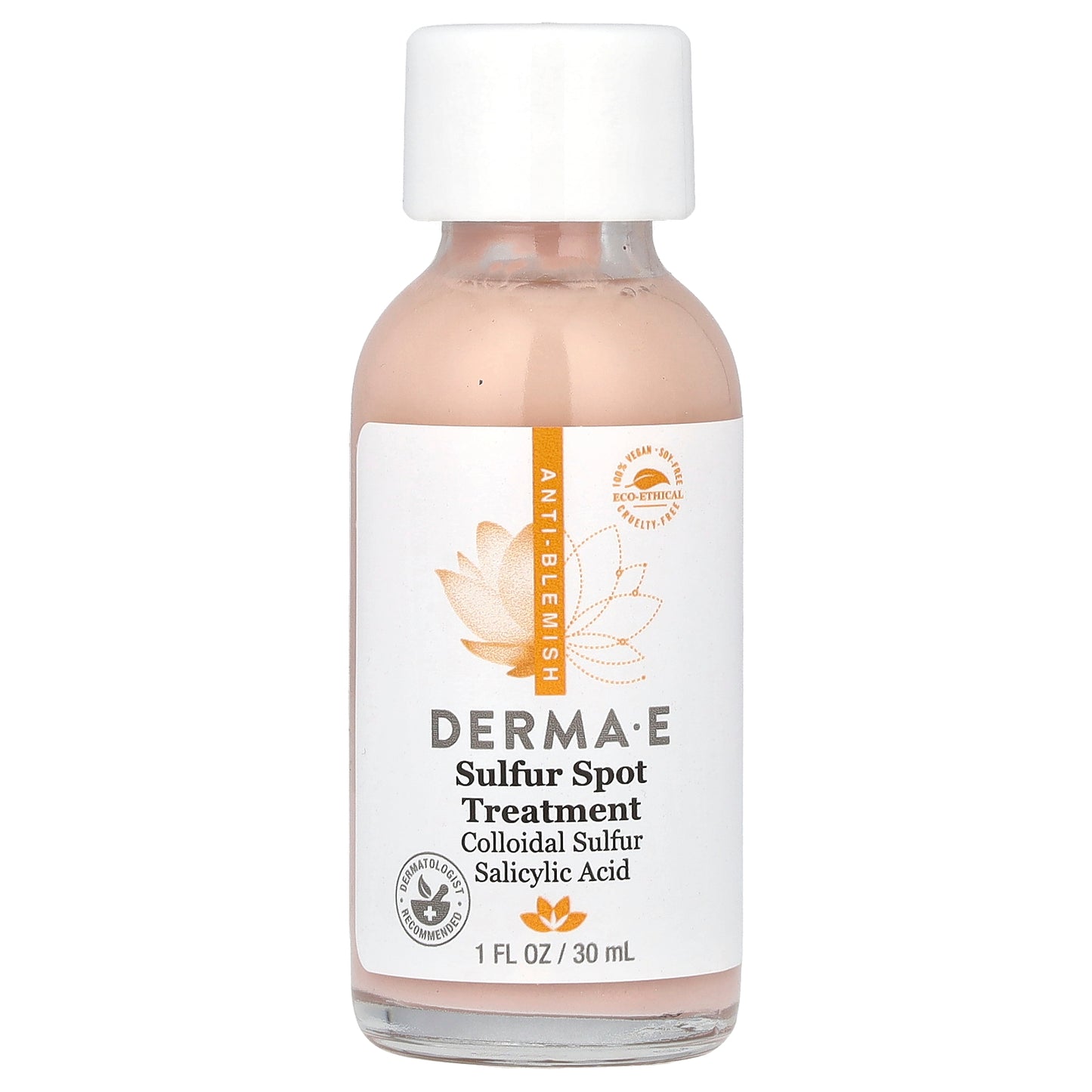 DERMA E, Sulfur Spot Treatment, 1 fl oz (30 ml)