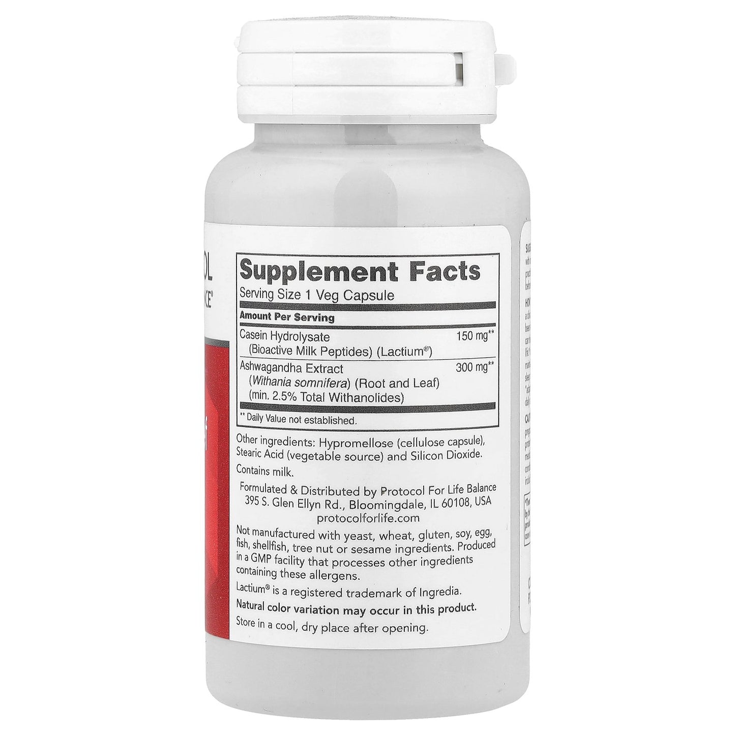 Protocol for Life Balance, Clinical Stress Relief , 60 Veg Capsules