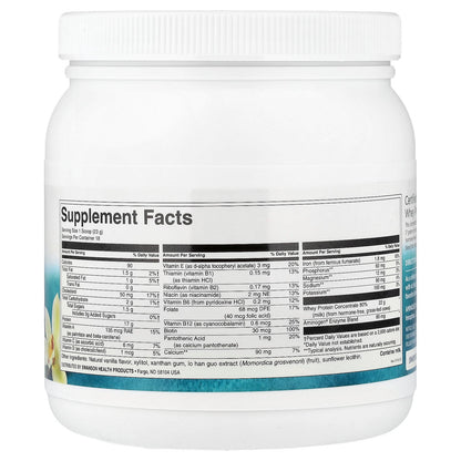 Swanson, Certified rBGH-Free, Grass-Fed Whey Protein Powder, Vanilla, 14.8 oz (420 g)