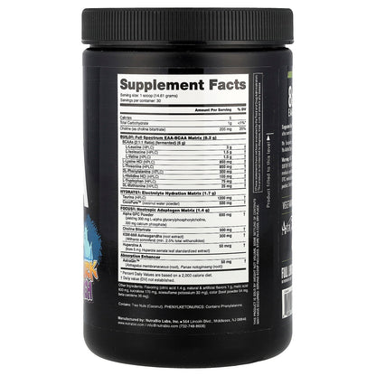 NutraBio, Alpha EAA, New York Punch, 0.97 lb (438 g)