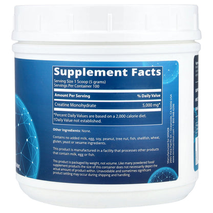 MRM Nutrition, Creatine Monohydrate 500, 1.1 lbs (500 g)