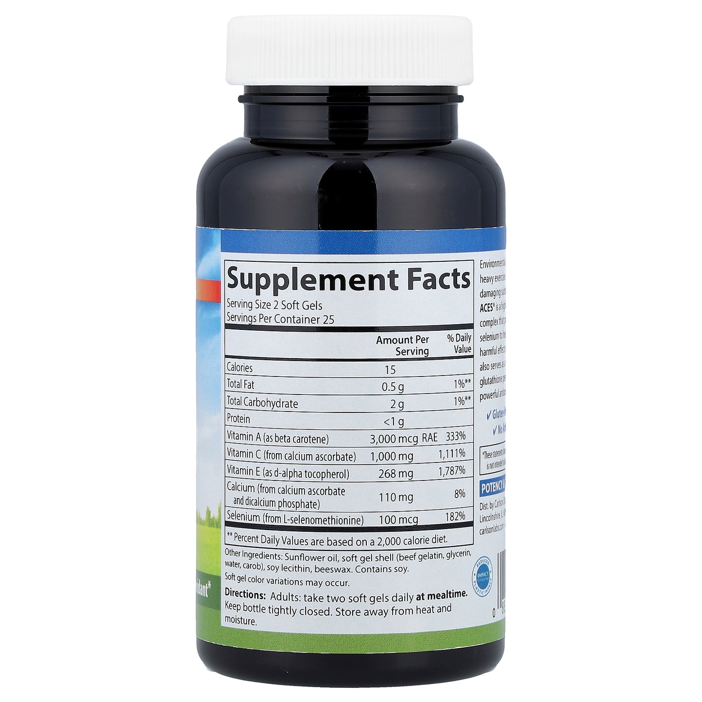 Carlson, ACES®, 50 Soft Gels