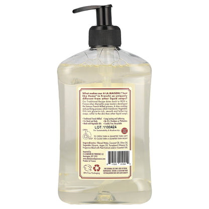 A La Maison de Provence, Liquid Soap For Hand & Body, Citrus Blossom, 16.9 fl oz (500 ml)