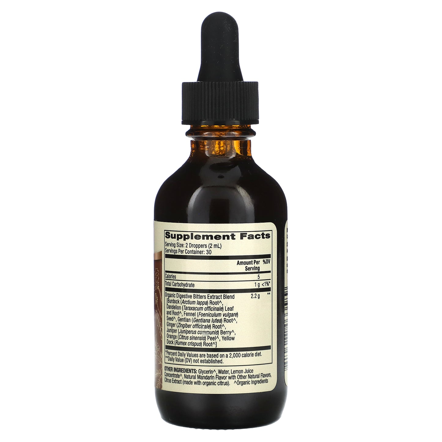 Dr. Mercola, Organic Digestive Bitters with Natural Flavors, 2 fl oz (60 ml)