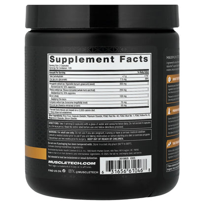 MuscleTech, AlphaTest™, 240 Capsules