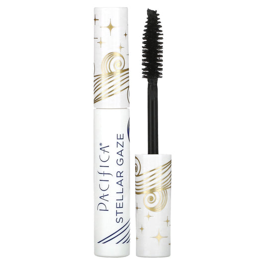 Pacifica, Stellar Gaze, Length & Strength Mineral Mascara, Supernova Black, 0.25 oz (7.1 g)