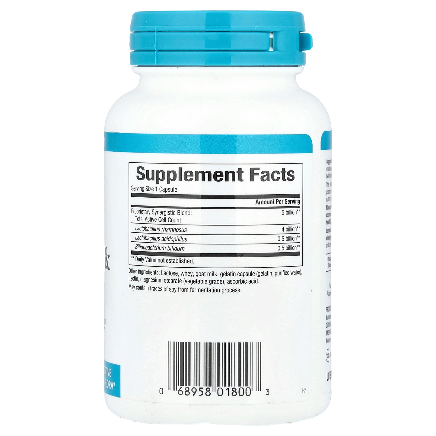 Natural Factors, Acidophilus & Bifidus, 90 Capsules