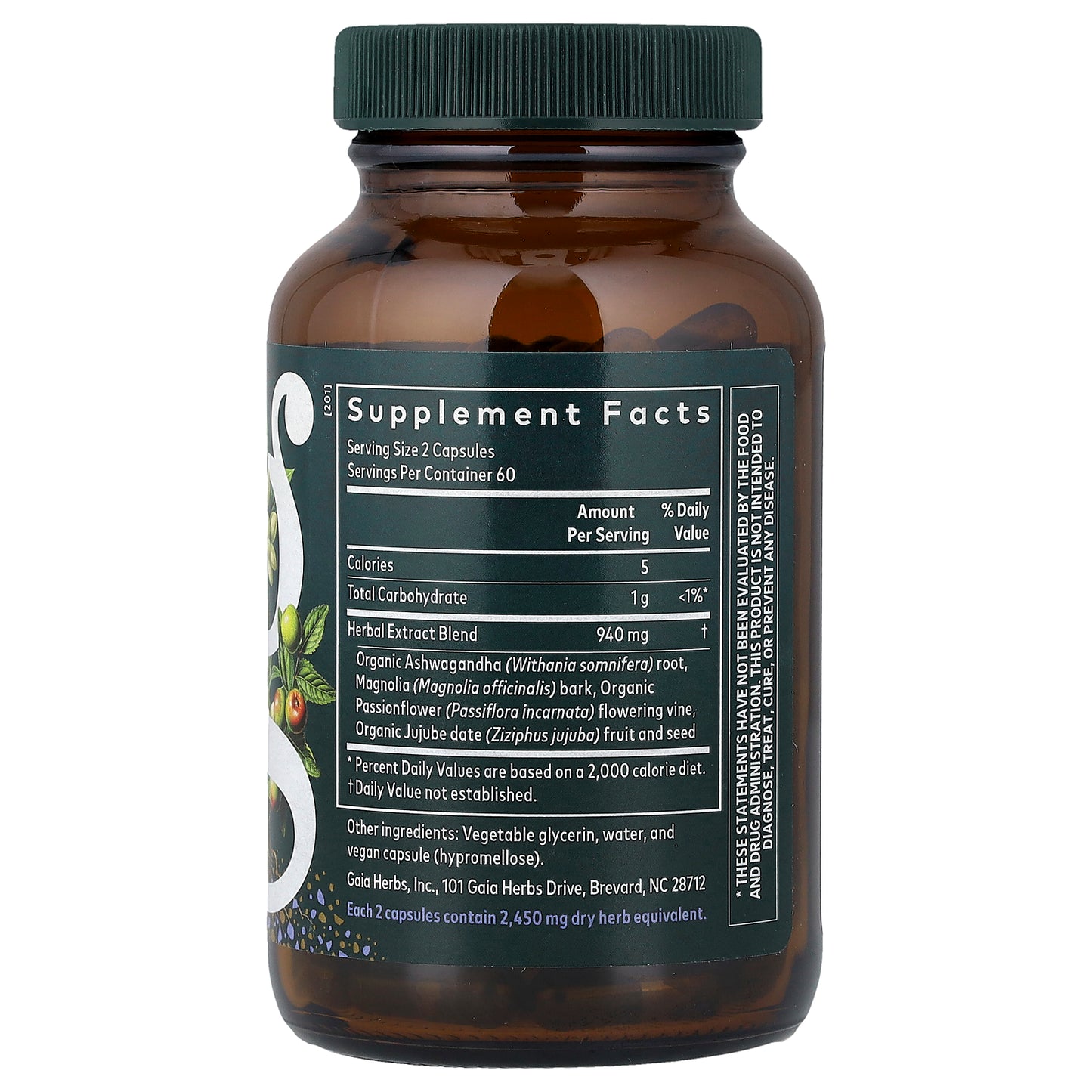 Gaia Herbs, SleepThru®, 120 Liquid Phyto-Caps® (470 mg per Cap)