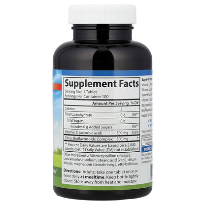 Carlson, Super C Complex, 100 Vegetarian Tablets