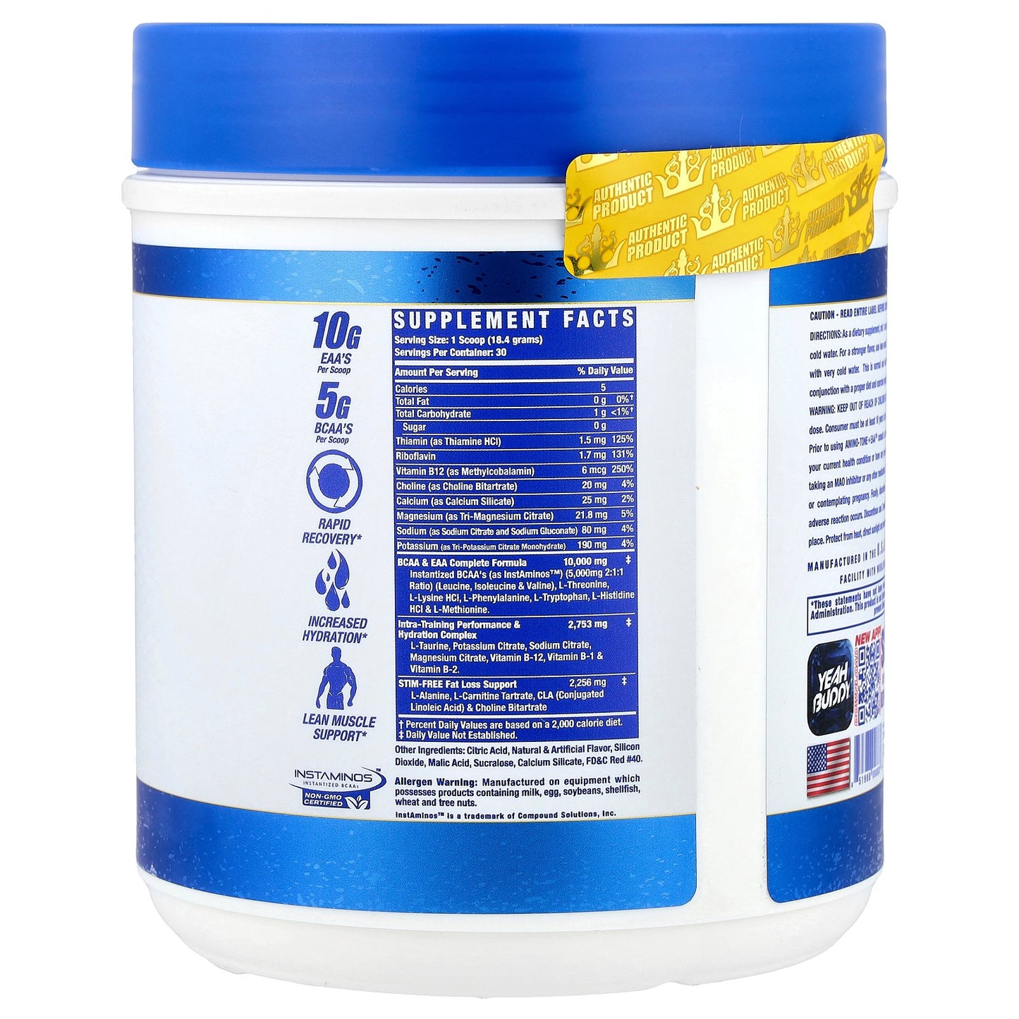 Ronnie Coleman, Signature Series, Amino Tone + EAA™, Cherry Limeade, 1.2 lbs (553 g)