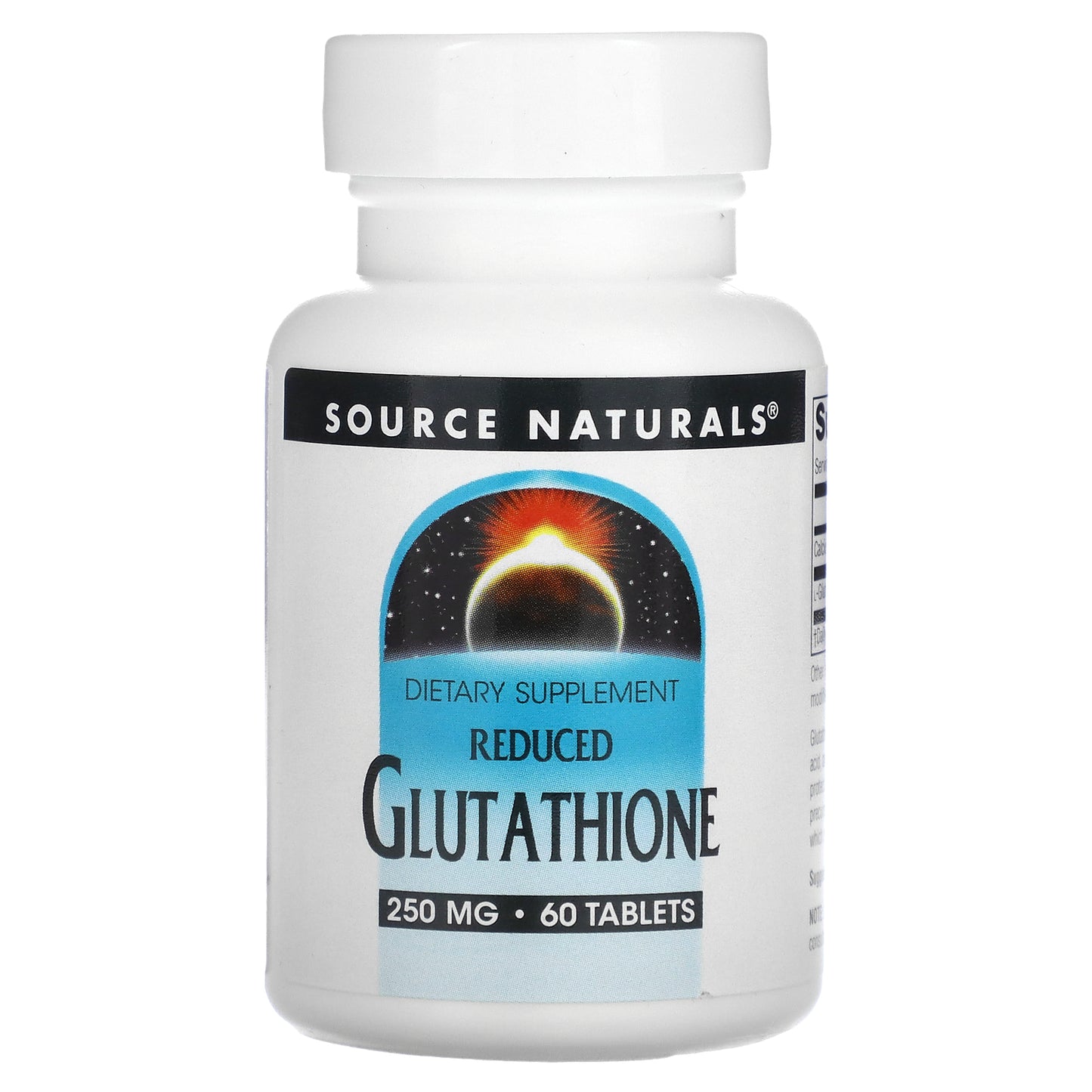 Source Naturals, Reduced Glutathione, 60 Tablets