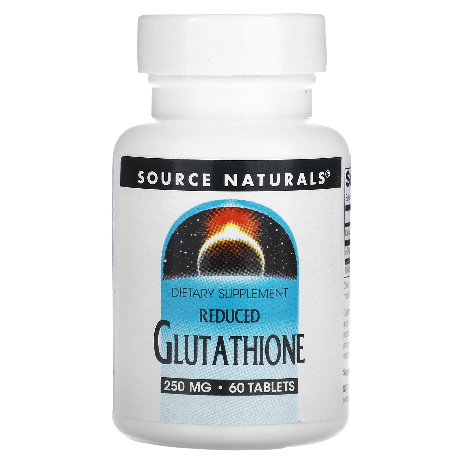 Source Naturals, Reduced Glutathione, 60 Tablets
