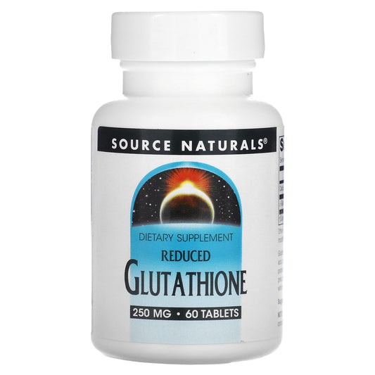 Source Naturals, Reduced Glutathione, 60 Tablets
