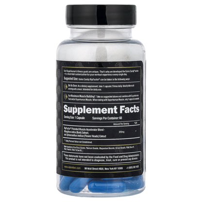 ALPHA LION, Gains Candy, RipFactor®, 60 Capsules (325 mg per Capsule)