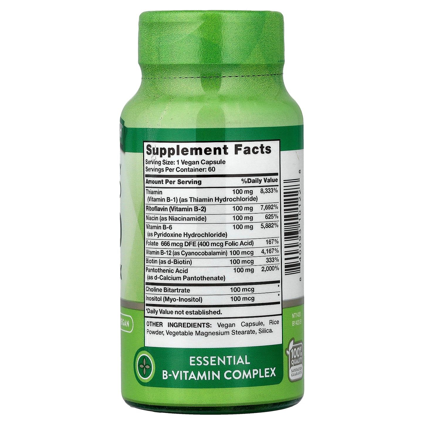 Nature's Truth, Balanced B-100, High Potency, 60 Capsules