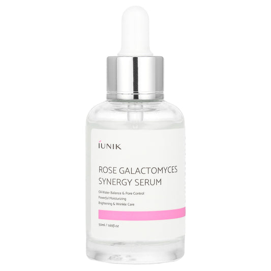 iUNIK, Rose Galactomyces Synergy Serum, 1.69 fl oz (50 ml)