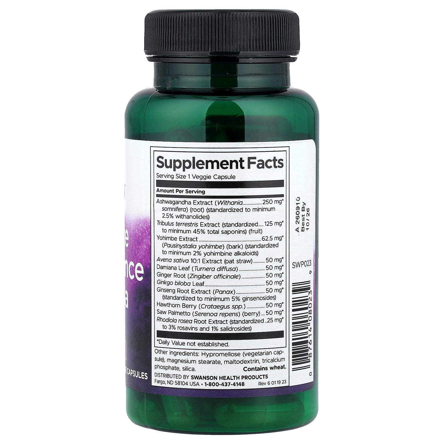 Swanson, Ultimate Performance Formula, Men's Health, 60 Veggie Capsules