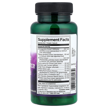 Swanson, Ultimate Performance Formula, Men's Health, 60 Veggie Capsules