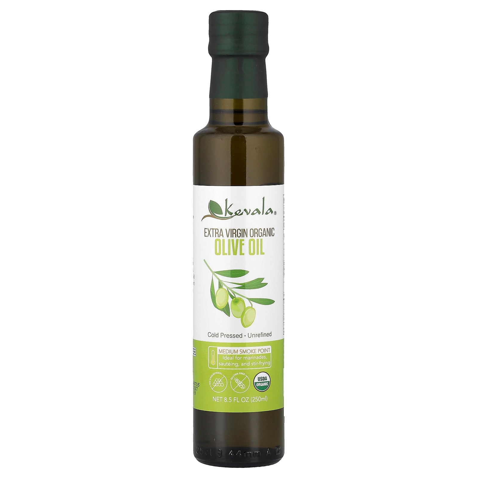 Kevala, Extra Virgin Organic Olive Oil, 8.5 fl oz (250 ml)