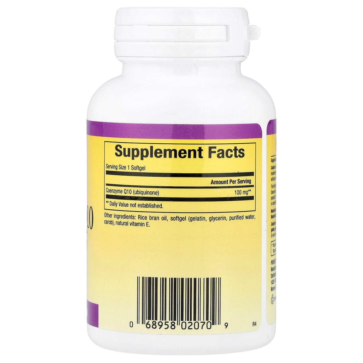 Natural Factors, Coenzyme Q10, 100 mg, 30 Softgels