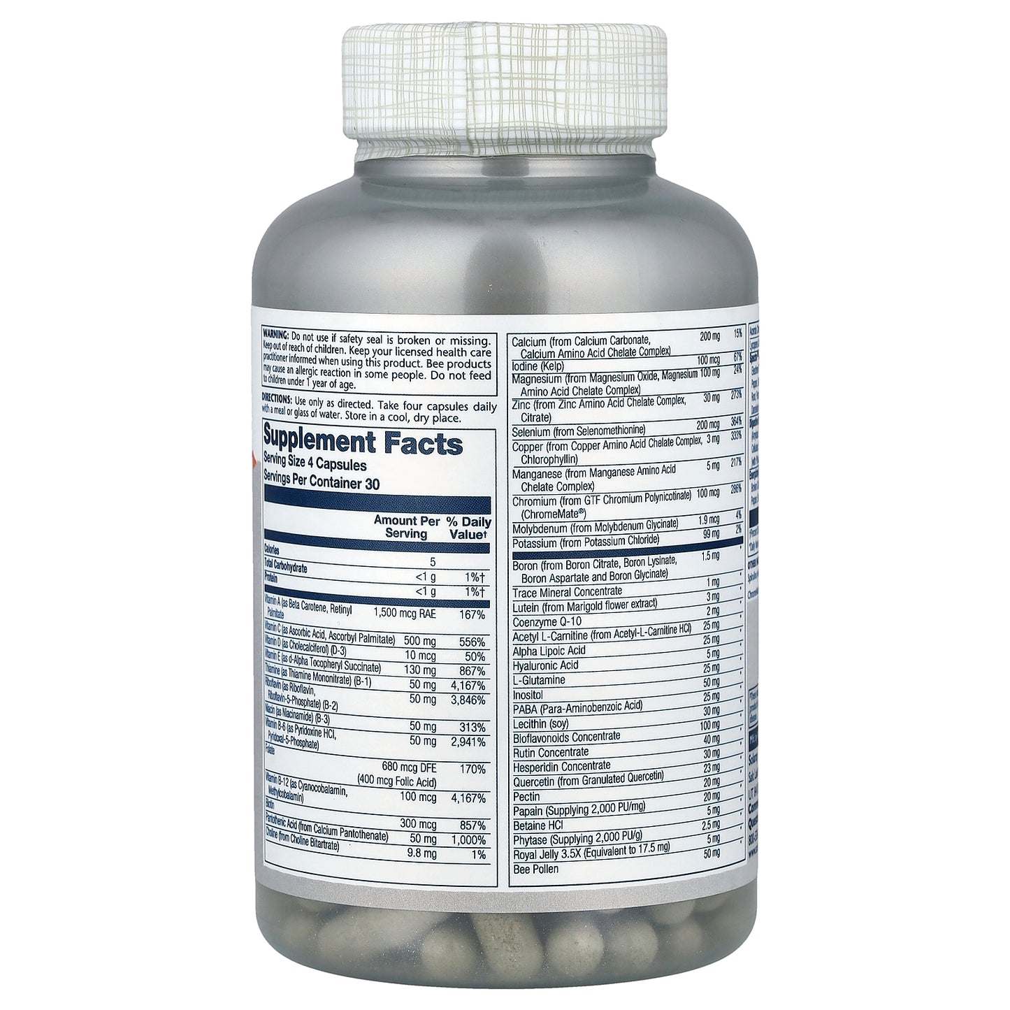 Solaray, Spectro™ Multivitamin, Man, 120 Capsules