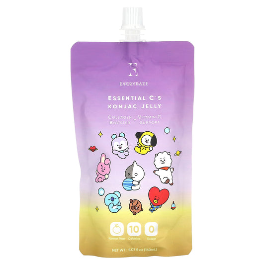 Everydaze, Essential C's Konjac Jelly, Korean Pear , 5.07 fl oz (150 ml)