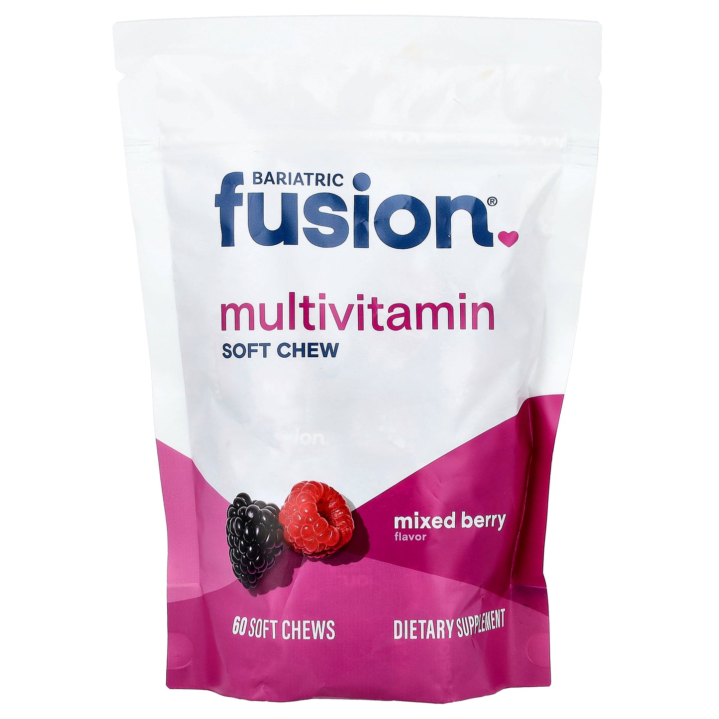 Bariatric Fusion, Multivitamin Soft Chew, Mixed Berry, 60 Soft Chews