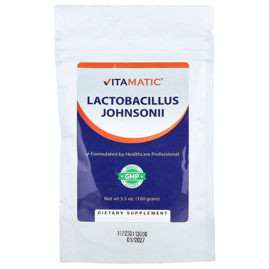 Vitamatic, Lactobacillus Johnsonii, 3.5 oz (100 g)