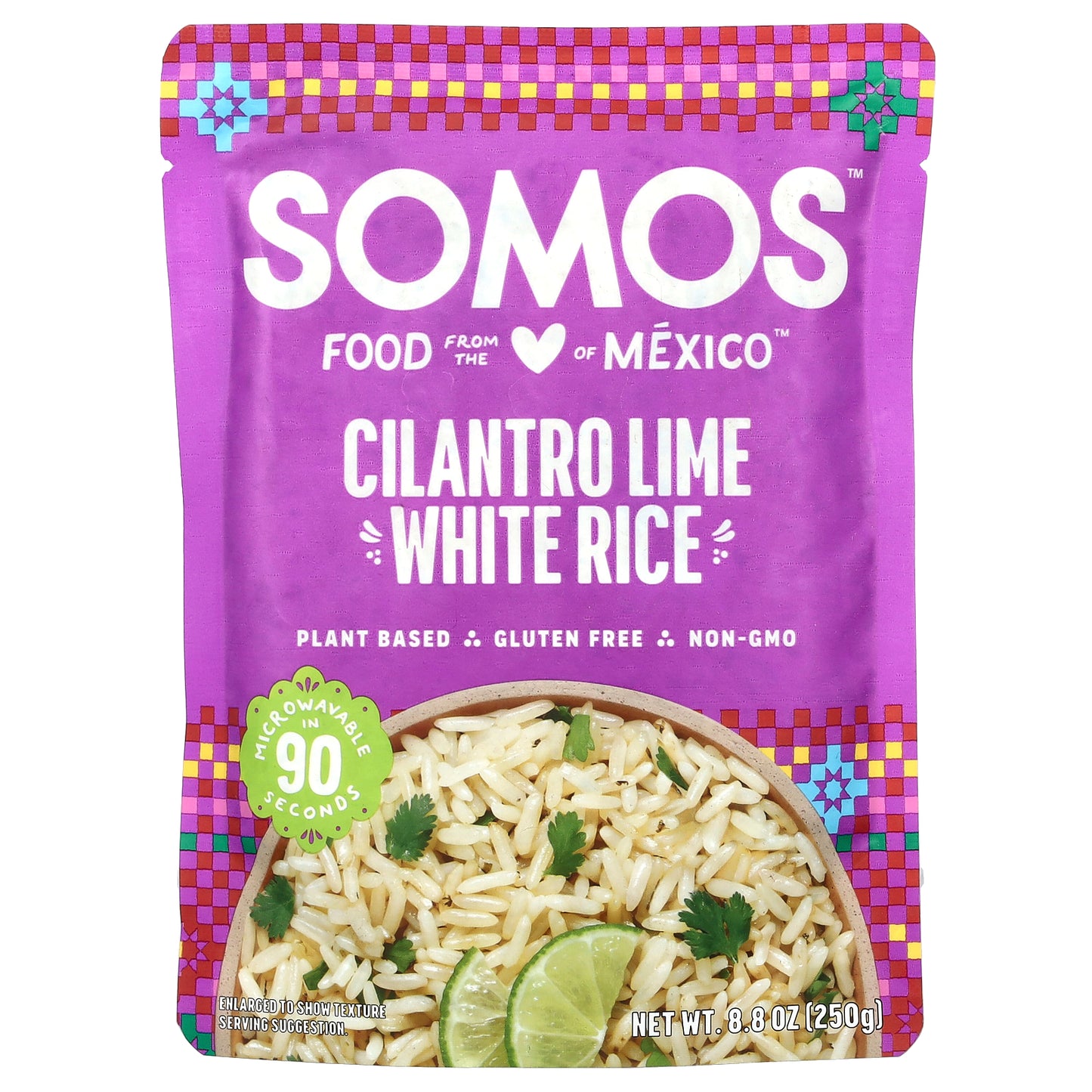 Somos, Cilantro Lime White Rice, Mild, 8.8 oz (250 g)