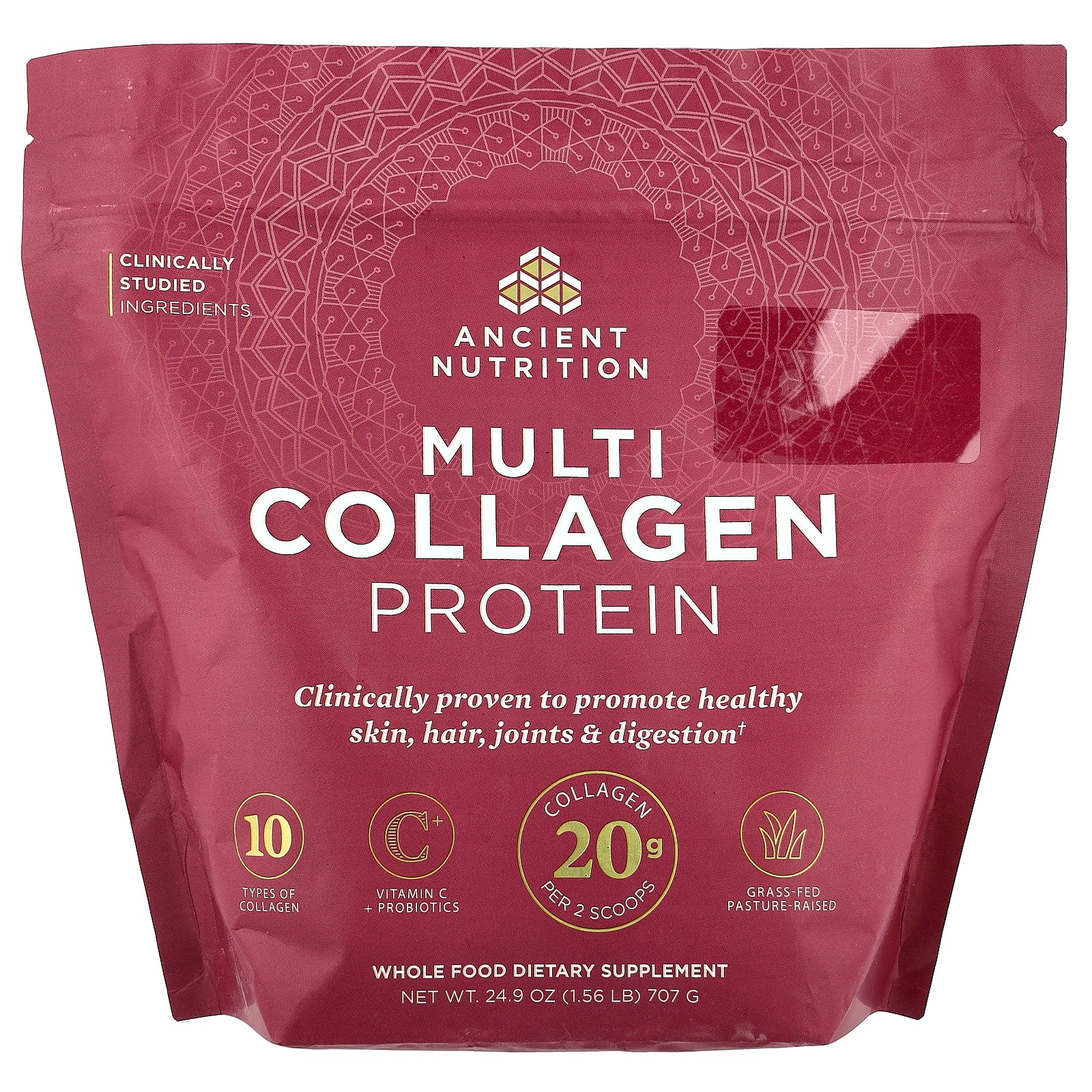 Ancient Nutrition, Multi Collagen Protein, 1.56 lb (707 g)