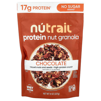 NuTrail, Protein Nut Granola, Chocolate, 8 oz (227 g)