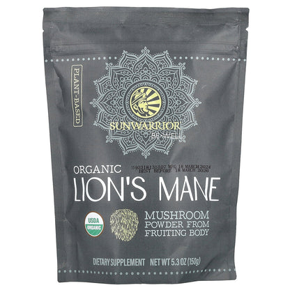 Sunwarrior, Be Well, Organic Lion's Mane, 5.3 oz (150 g)