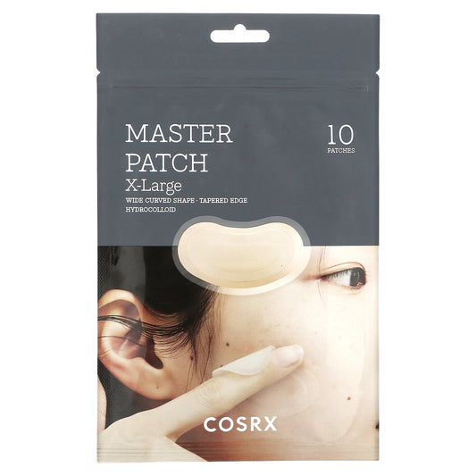 CosRx, Master Patch, X-Large, 10 Patches