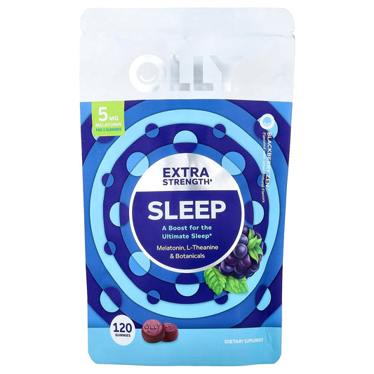OLLY, Sleep Gummies, Blackberry Zen, 120 Gummies
