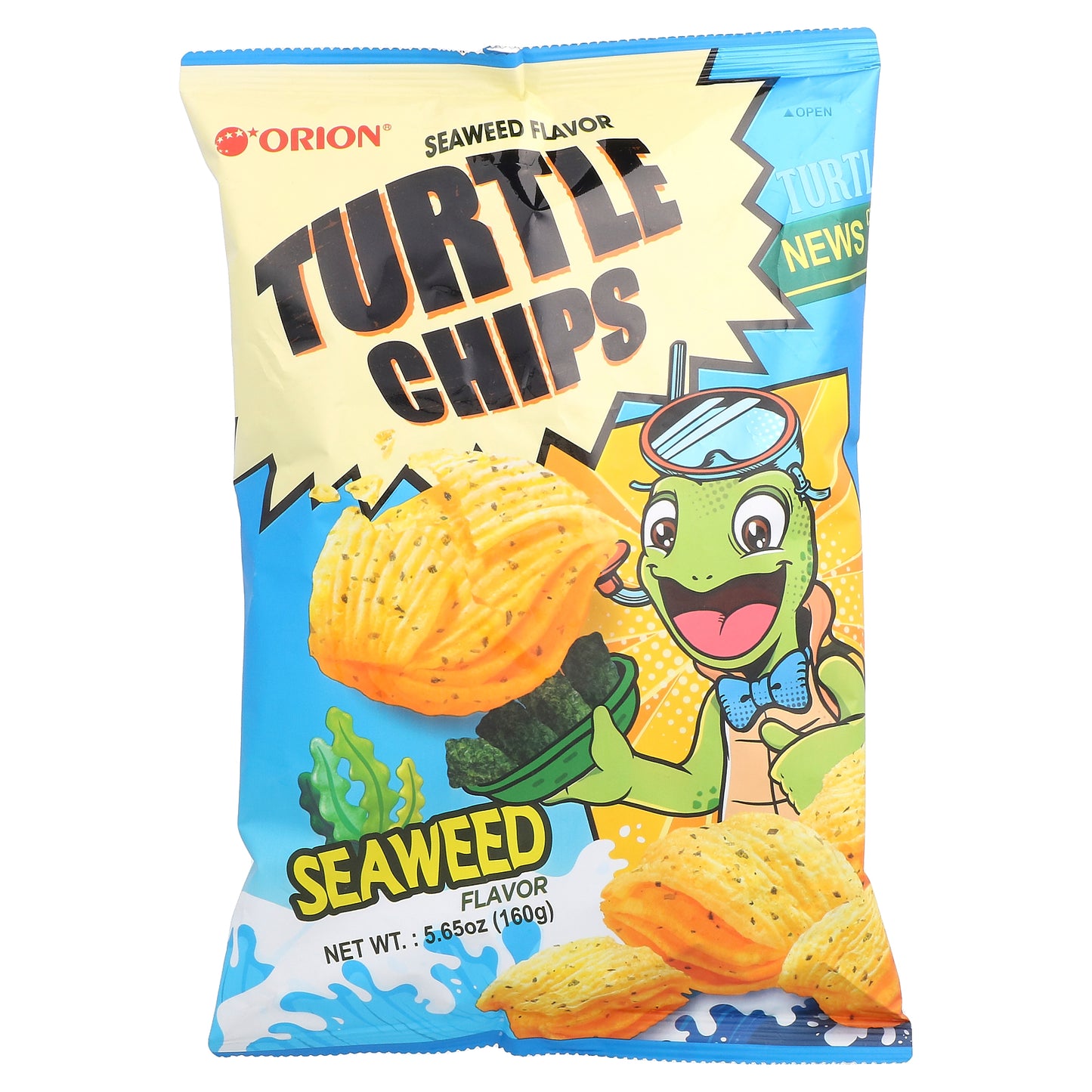 Orion, Turtle Chips, Seaweed, 5.65 oz (160 g)