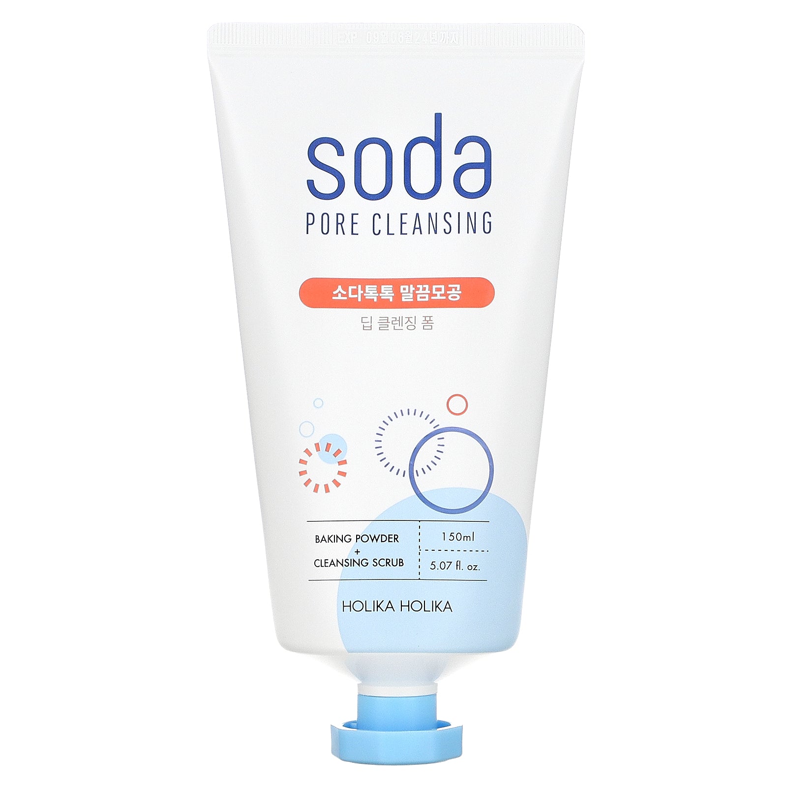 Holika Holika, Soda Pore Cleansing Foam, 5.07 fl oz (150 ml)