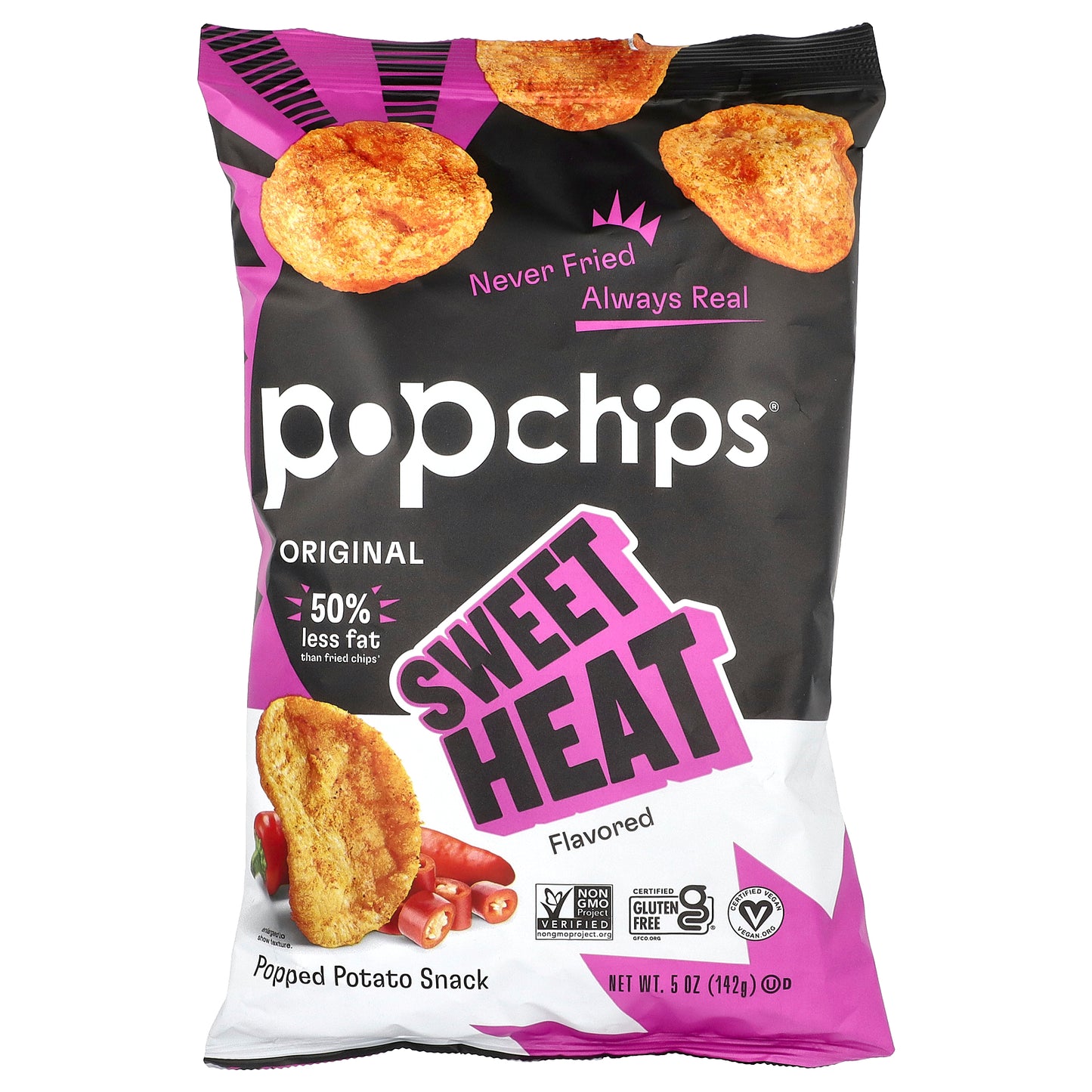 Popchips, Original, Sweet Heat, 5 oz (142 g)