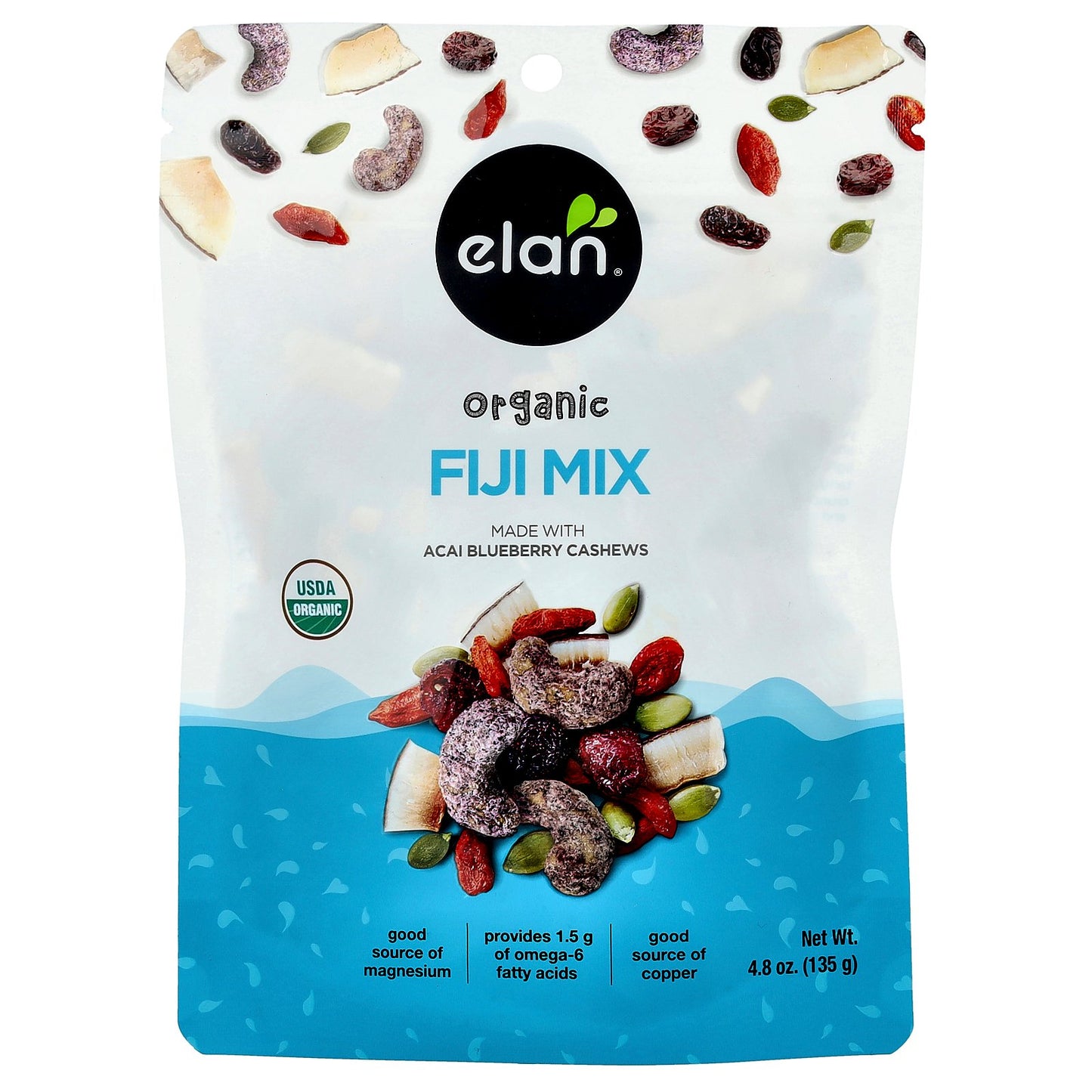Elan, Organic Fiji Mix, 4.8 oz (135 g)