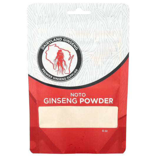 Dairyland Ginseng, Noto Ginseng Powder, 4 oz