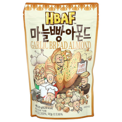 HBAF, Garlic Bread Almond, 4.23 oz (120 g)