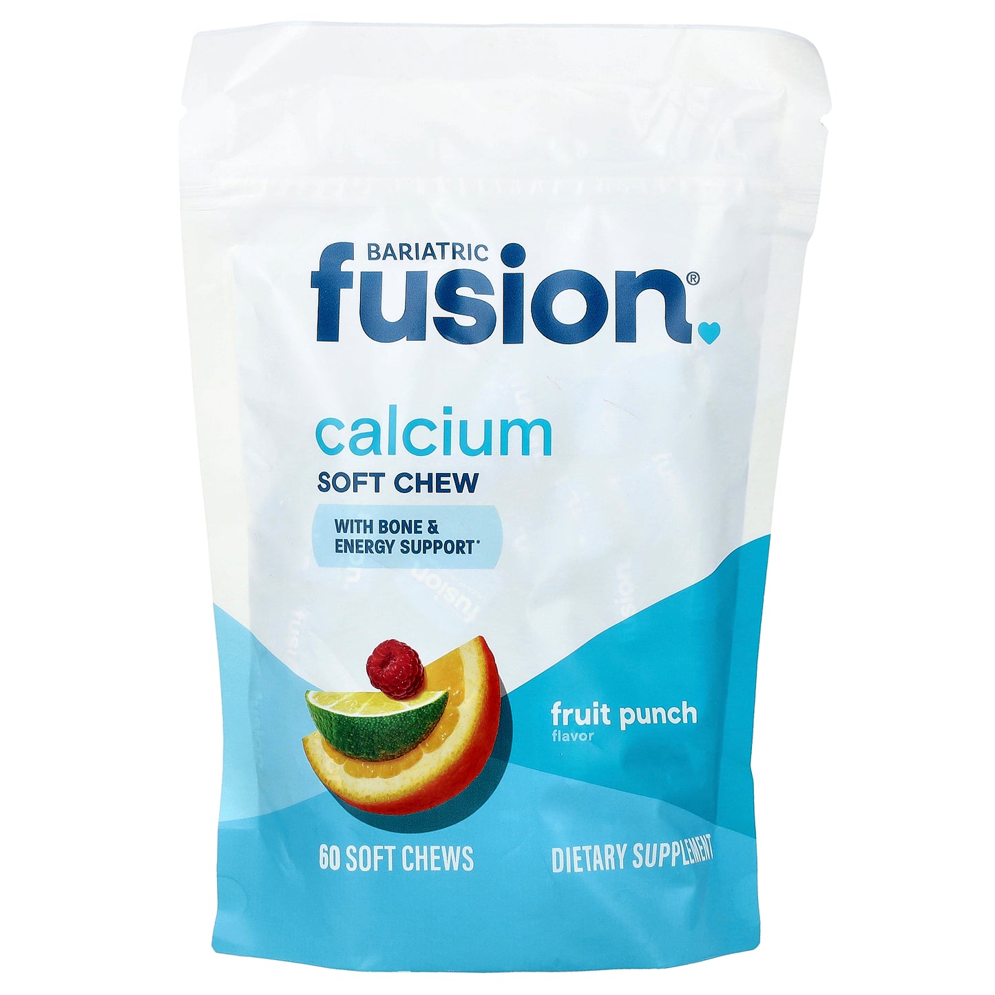 Bariatric Fusion, Calcium Soft Chew, Fruit Punch, 60 Soft Chews