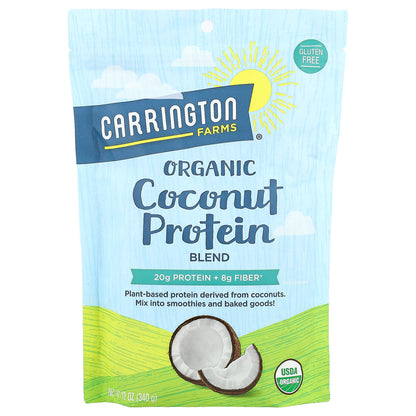 Carrington Farms, Organic Coconut Protein Blend, 12 oz (340 g)