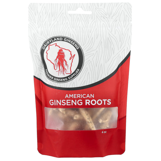 Dairyland Ginseng, American Ginseng Roots, 4 oz