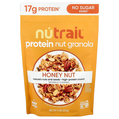 NuTrail, Protein Nut Granola, Honey Nut, 8 oz (227 g)