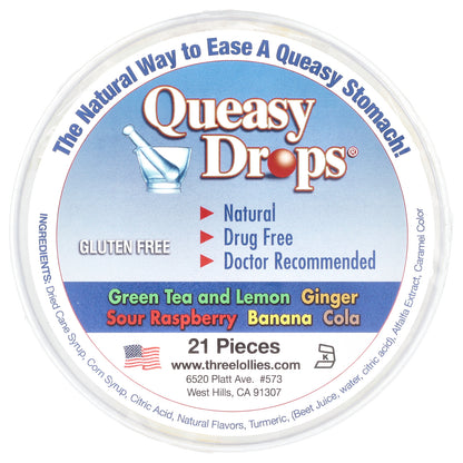 Preggie, Queasy Drops®, Assorted, 21 Pieces